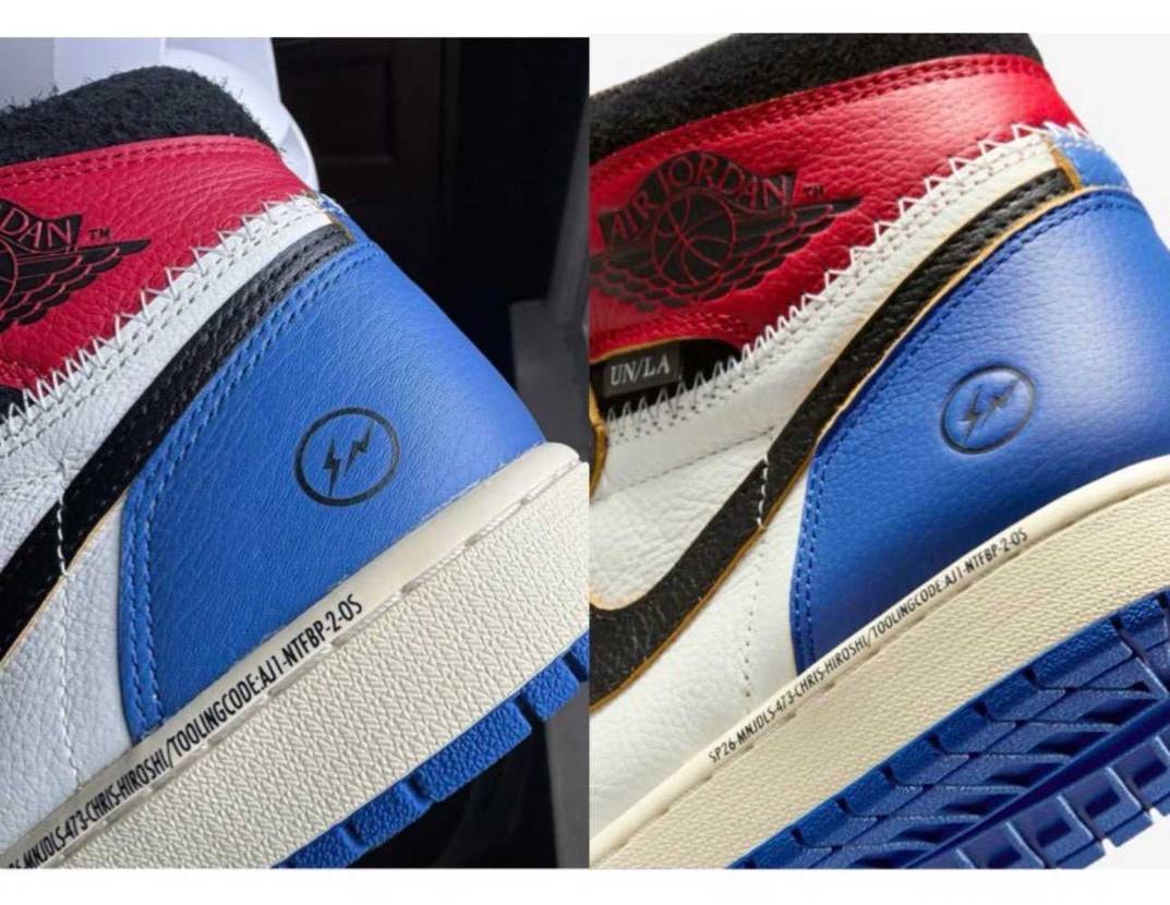 シューズのFragmentロゴ』
海外の情報ですが、Fragment x UN