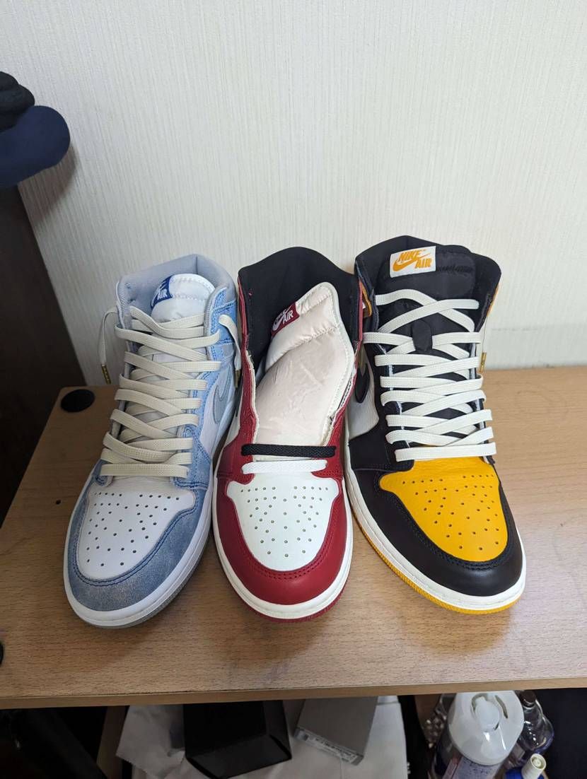 やっと三幻神揃いました！！！！！
シカゴとハイパーロイヤルはまだ履くの怖いんで