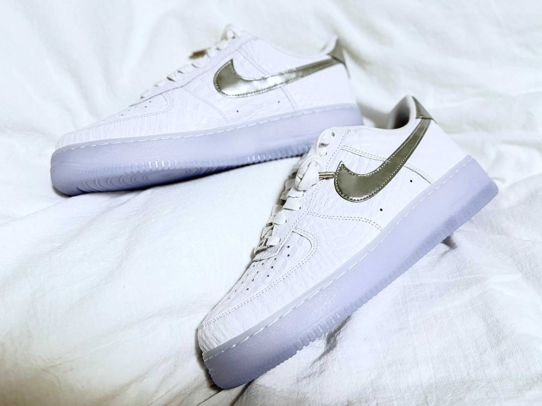AIR FORCE 1 LOW "WHITE CROC"良い感じ！