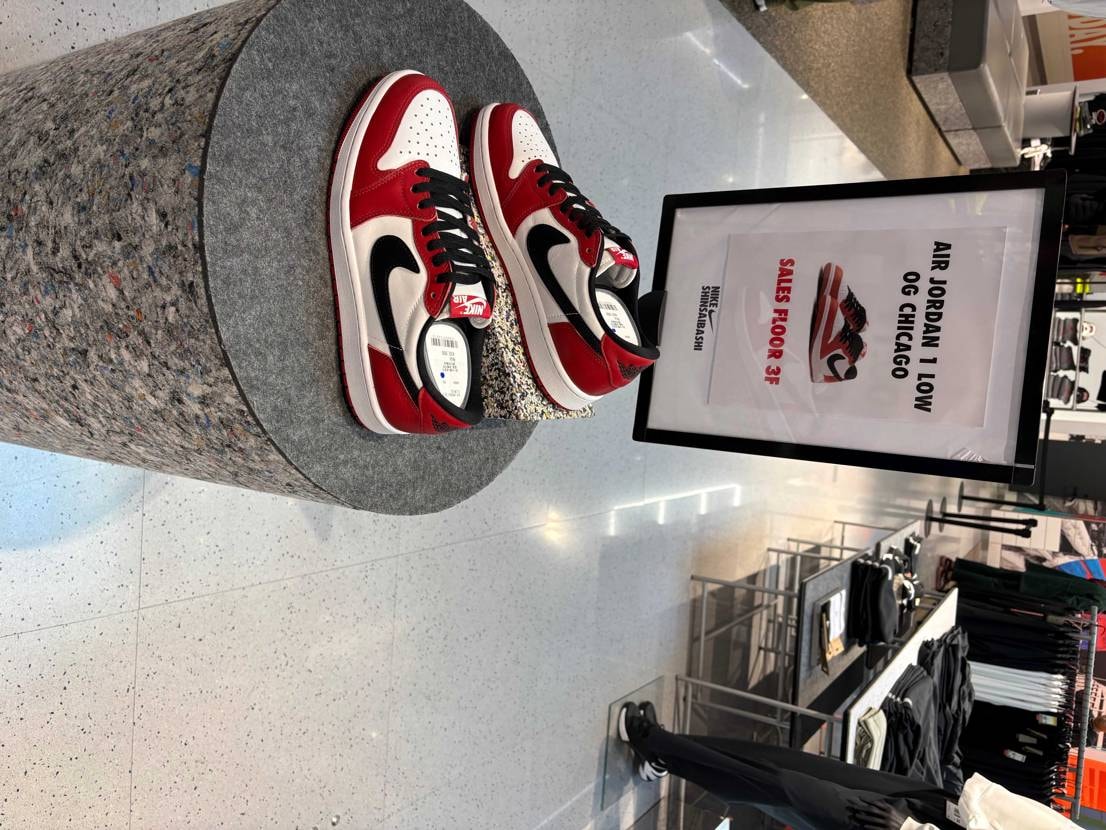 ナイキ心斎橋、フルサイズ在庫ありましたよ