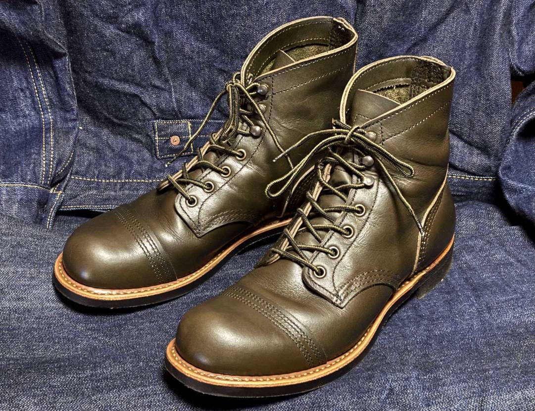 ここでブーツはアレかと思ってたのですが、
レッドウイングと