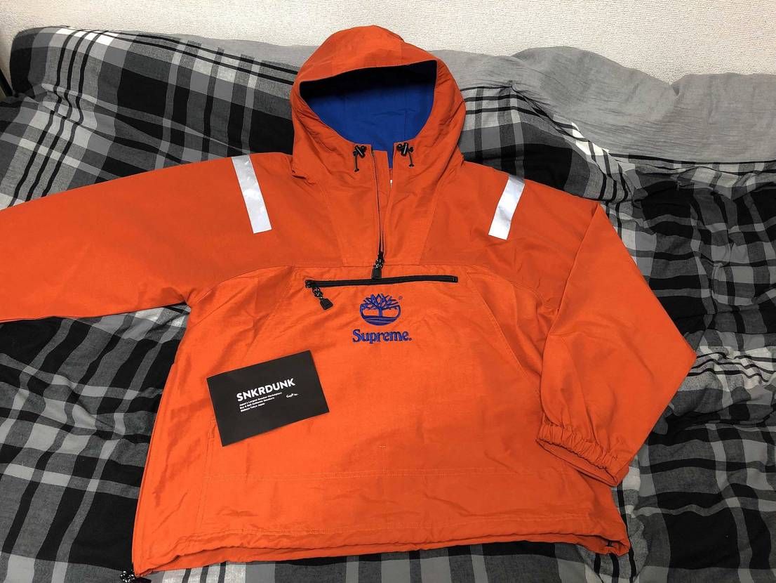 スニダンさんで買ったアノラック届きました〜😊
ちょっと着てみたけど、Sサイズ買