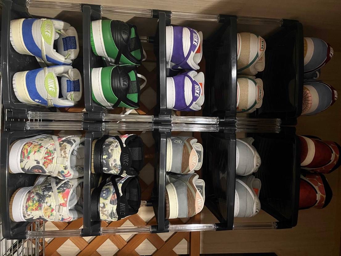 今年集めたスニーカーたち！
これだけでご飯めっちゃ食える！！