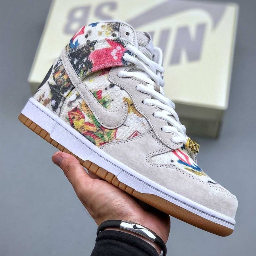 Supreme × Nike SB Dunk High "Rammellzee"