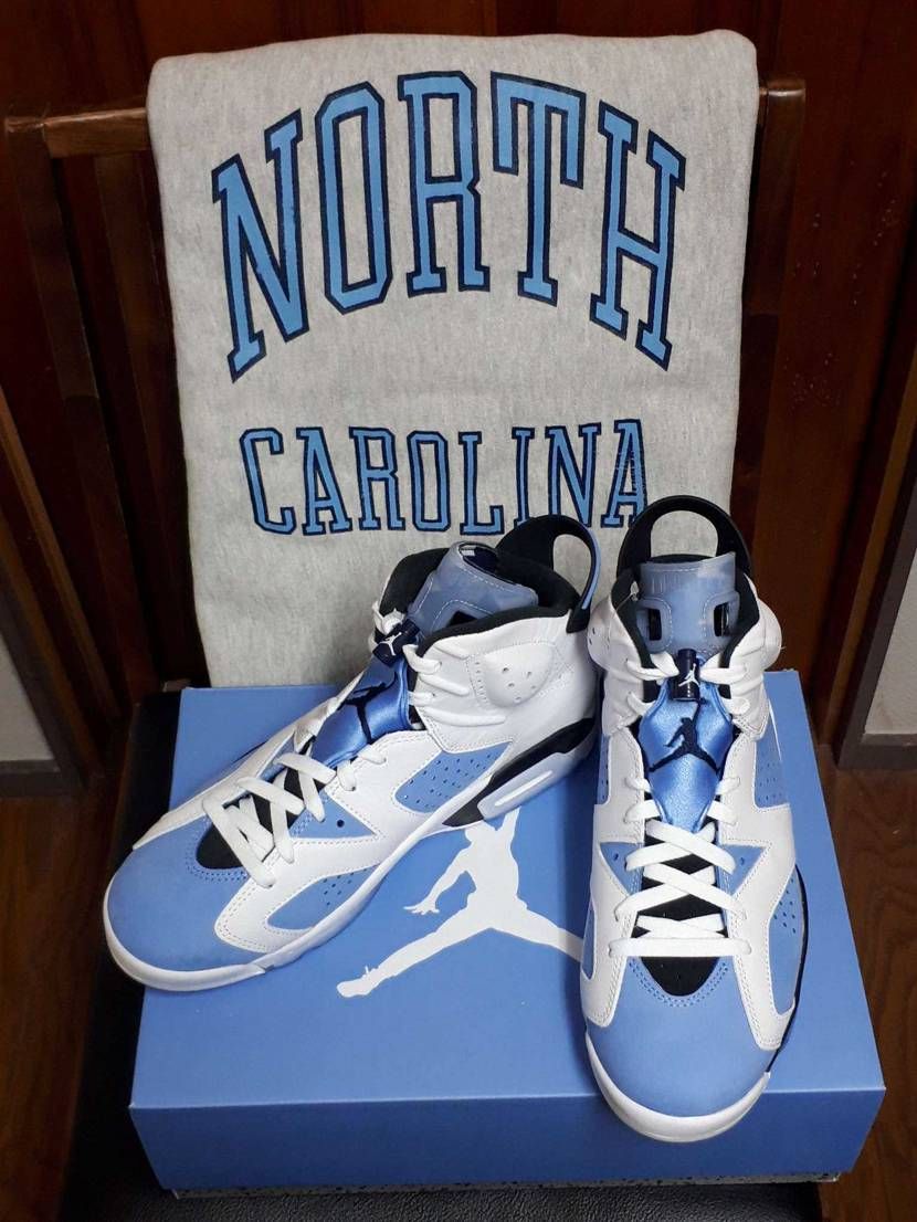 人気の春夏 ナイキ エアジョーダン6水色 NIKE UNC Jordan6 Air 28cm 送料無料で安心 28cm Air ナイキ エアジョーダン6水色 NIKE UNC Jordan6 スニーカー