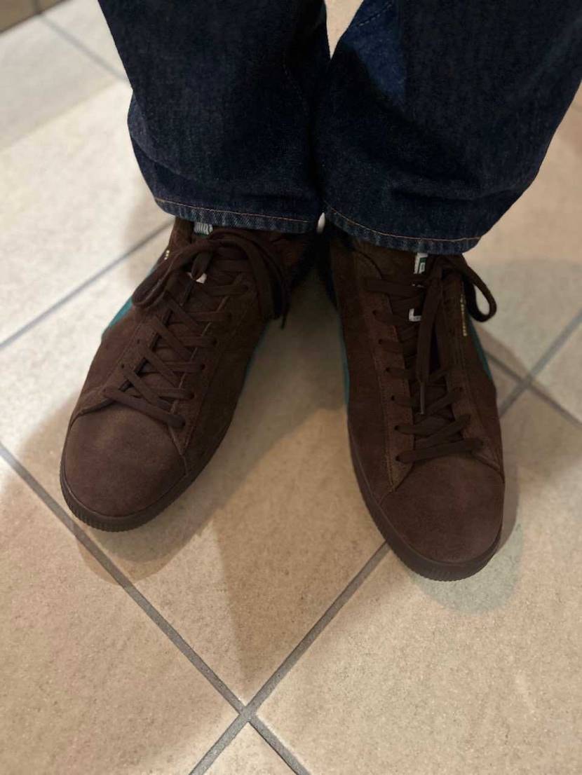 久しぶりに履いたけどこれもいいですね！
カラーネームも見た