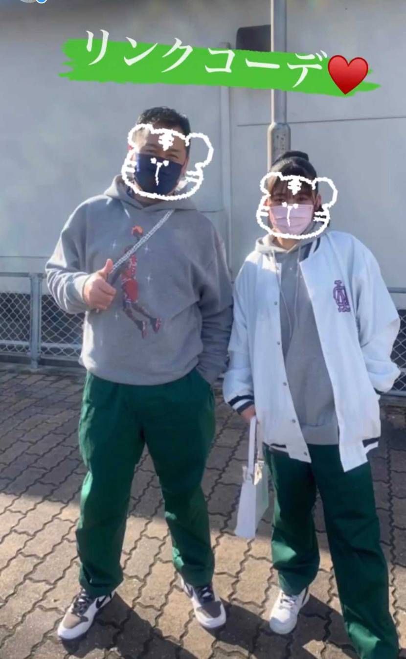 明けましておめでとうございます🎍
お正月なので親子でリンクコーデしてみました🤣