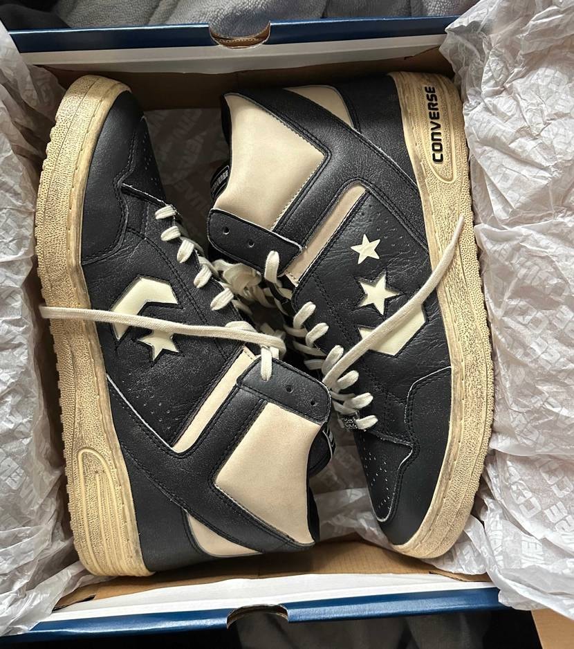 aj1 chicago？asics? いやいや流石にweaponでしょ
そそく