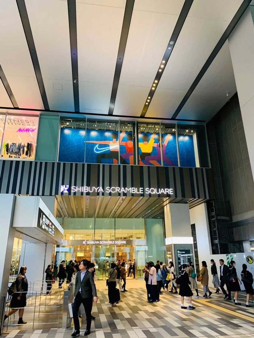 東京出張だったので名古屋戻る前に渋谷のスクランブルスクエアのNIKEにお邪魔して