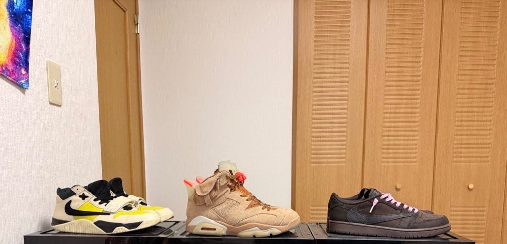 travisコラボ3足目のベルベットブラウン届いた!国内正規