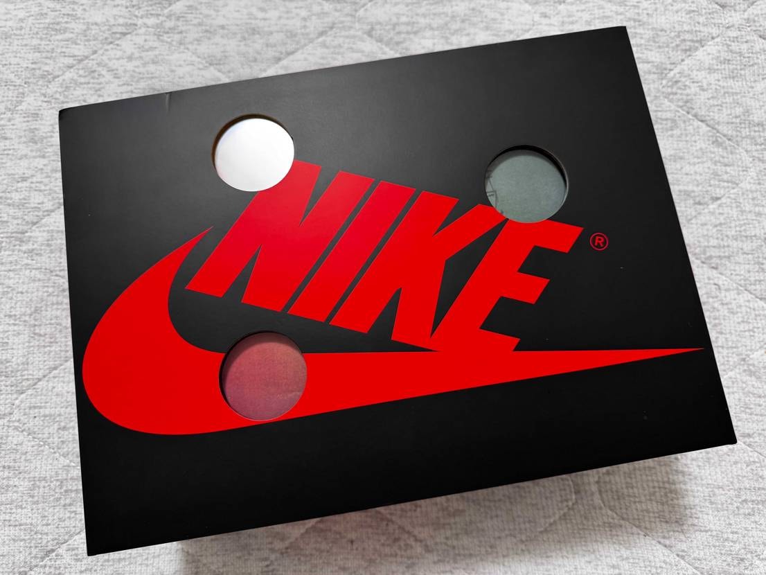 SNKRSで当たったけど金欠すぎて、正直届いたら出品しようと思ってた。
けど、