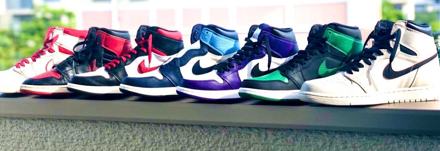 昨日の事ですが、天気良かったので手持ちのAJ1日向ぼっこさせました( ＾∀＾)