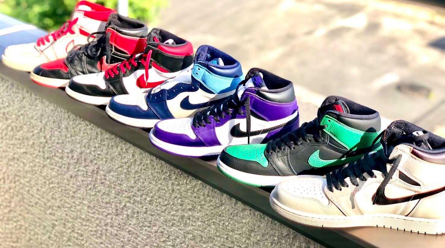昨日の事ですが、天気良かったので手持ちのAJ1日向ぼっこさせ