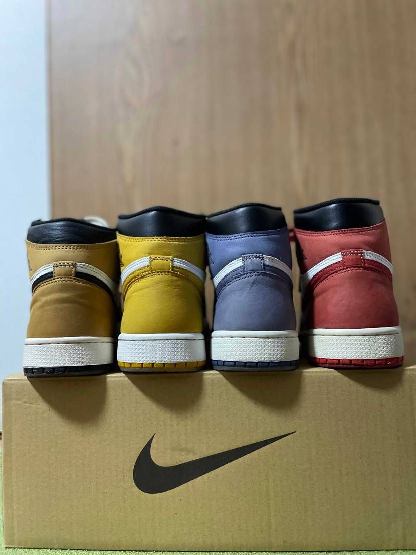 JORDAN1 クレイグリーン到着を待つ間に、スエード部分のメンテナンス。
経