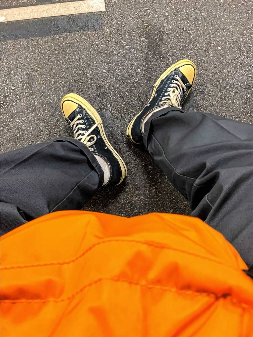 歳を重ねるにつれてヴィンテージ感が出てきたチャックテイラー🇺🇸