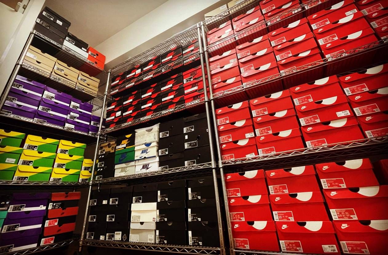 大掃除🧹🧹🧹 記念に📸
今年も色々買いました👟
気づけば、メタルラック3台目