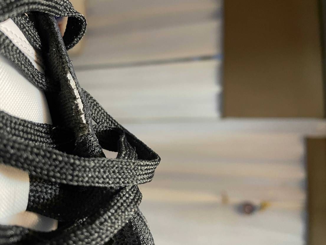 NIKEクオリティってやつですかね？
シューレースの辺りの