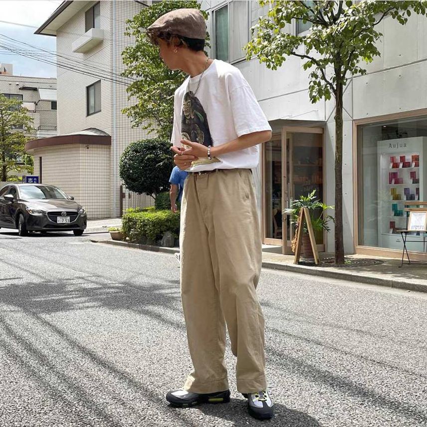 airmax95 イエローグラデ
スニーカーはストリートに履かなくていいんだあ
