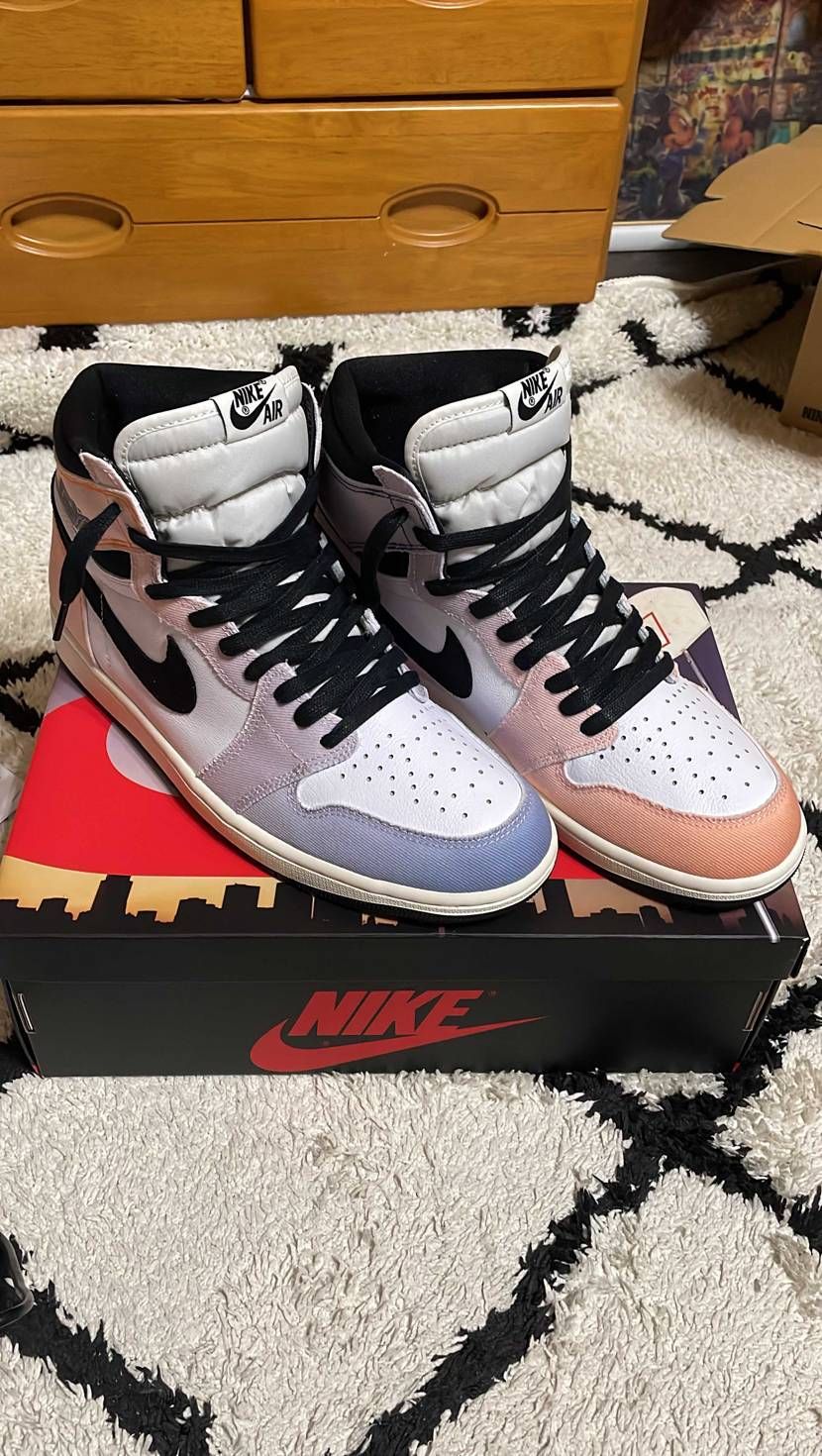 シューレース変えて春仕様に！