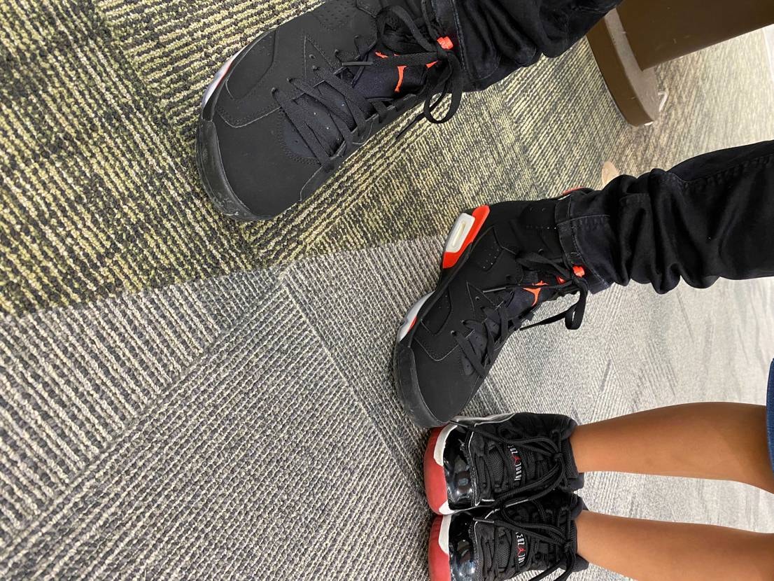 久々の外出
お揃いではないですが...