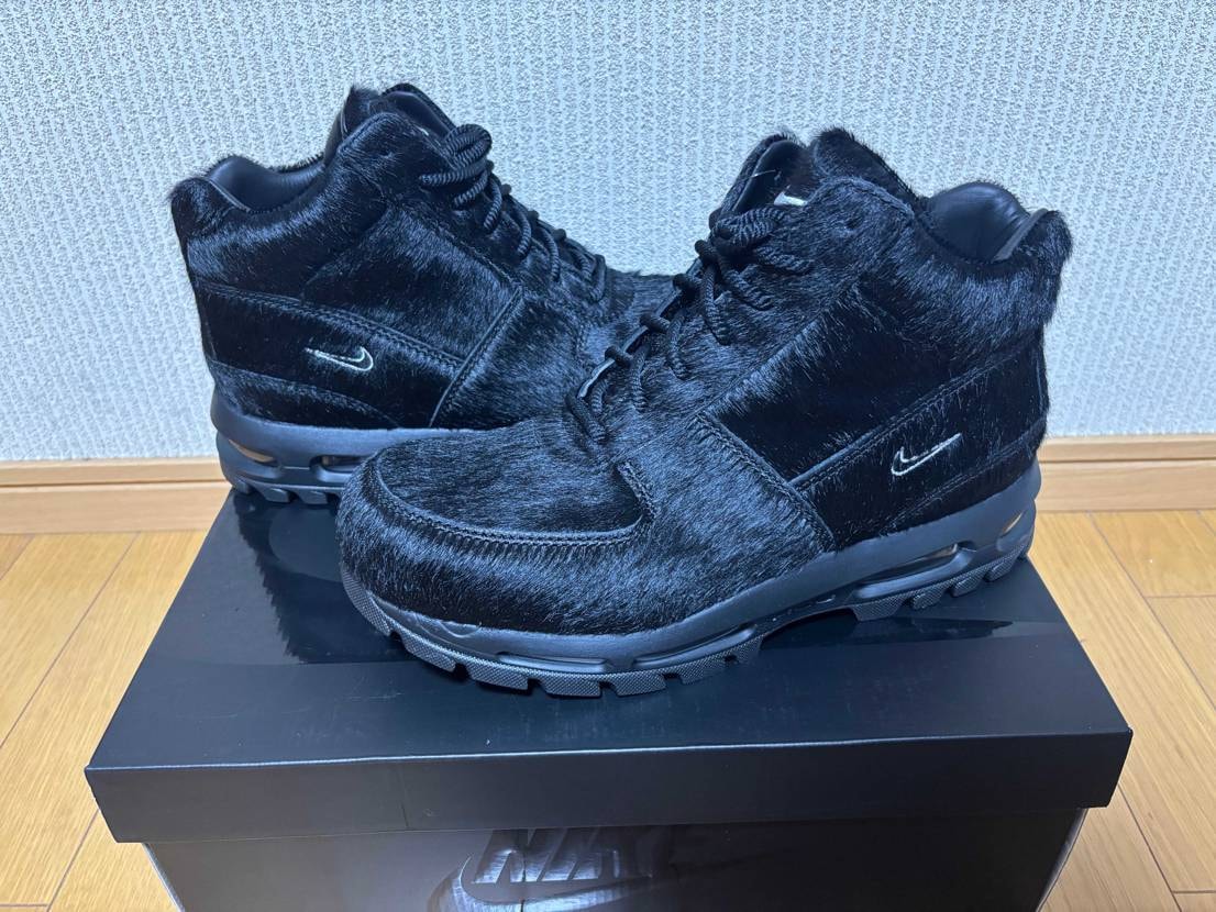 買う前に写真で見てたより、
控えめに言って超かっこいい一足でした✨
デザイン