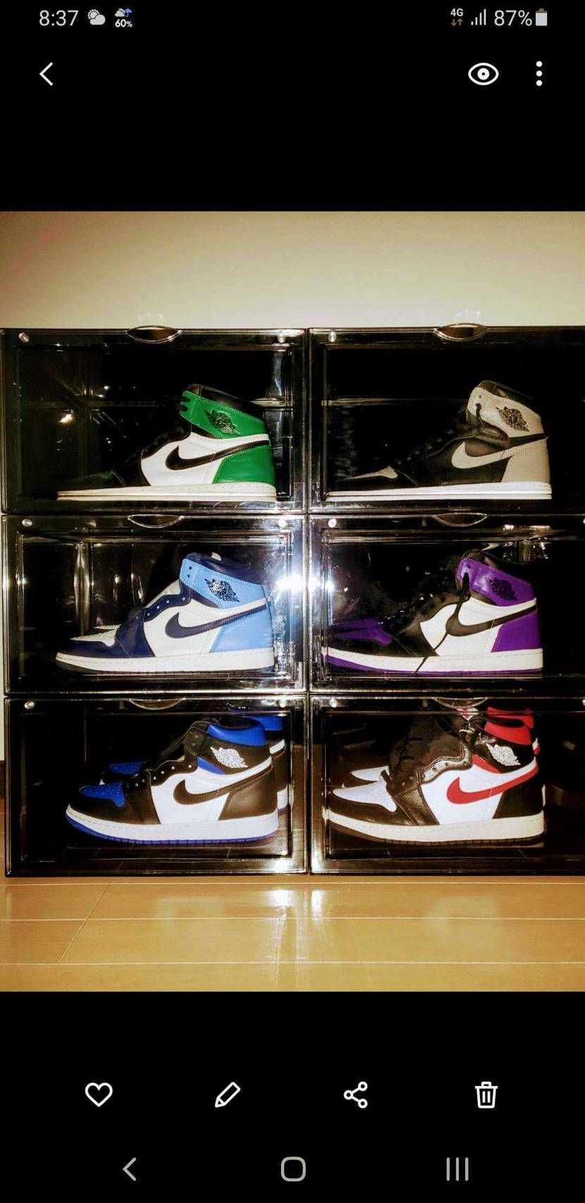 安かったので、楽天の節約リフォームショップって所でスニーカーBOX買ってみました