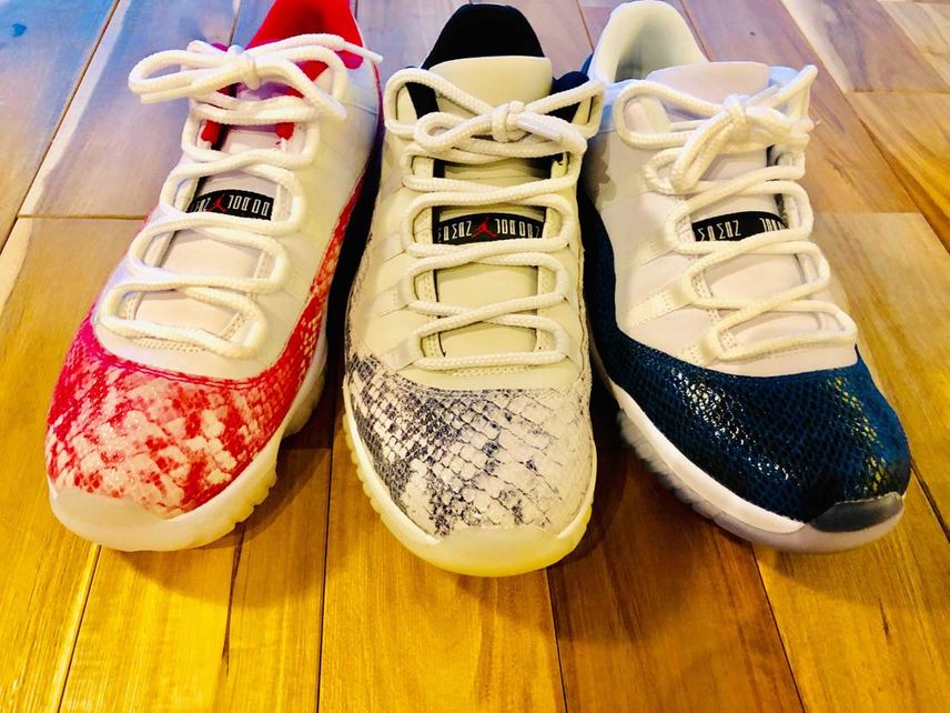 🐍Air Jordan 11 Snakeskin🐍
三色捕食できました!