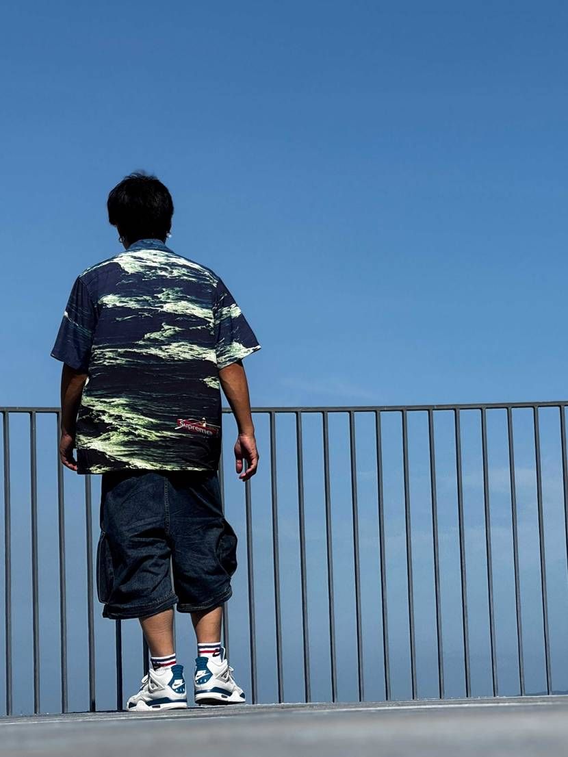 今日も暑いですが、天気めっちゃ良いですね😆
久々にミリブル👟履いてます🏍️
