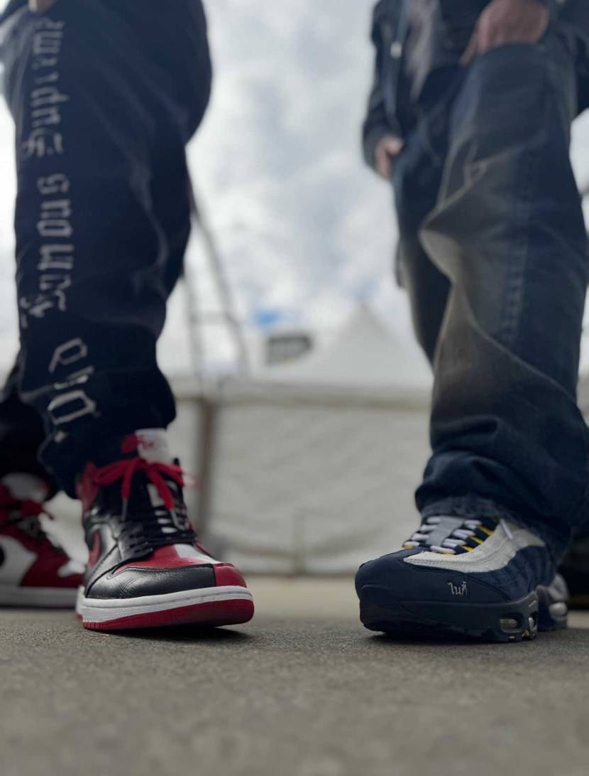 早速履いちゃいました😆
SB仕様ですが、ハーフアップせずマ