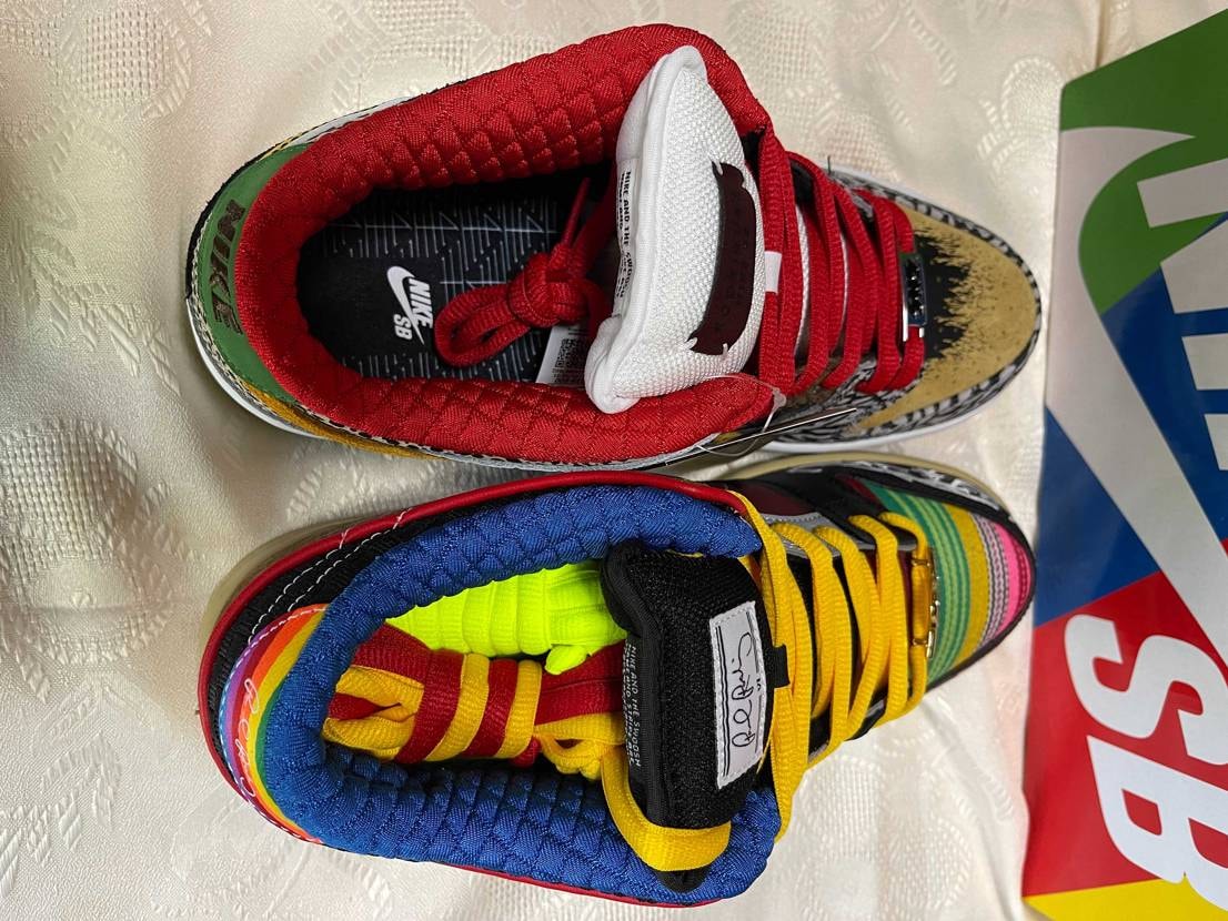 NIKE SB DUNK LOW "WHAT THE P-R