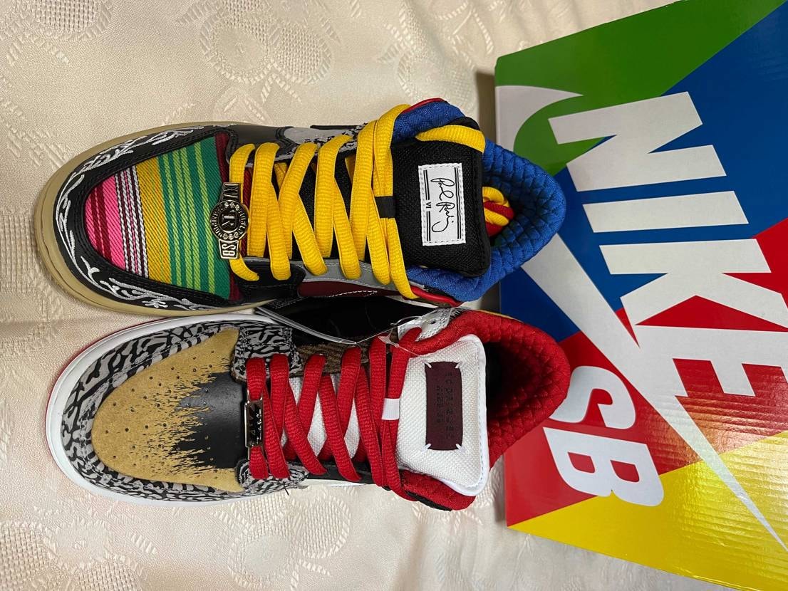 NIKE SB DUNK LOW "WHAT THE P-R