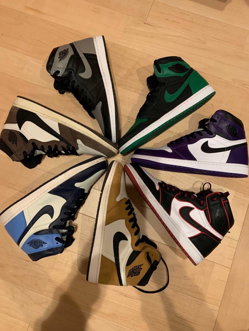 AJ1コレクション7足目！！
コートパープル！コロナで外出が自粛になる中、
