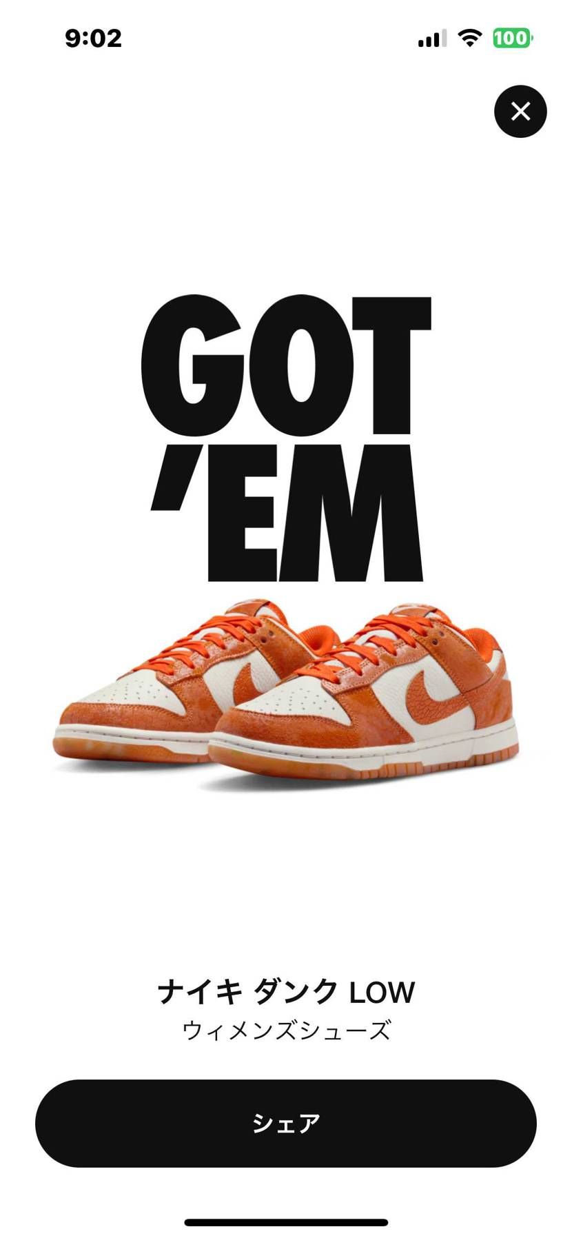 皆さんに質問です。
ダンクはまだ履いた事が無いのですがサイズ感どうでしょうか？