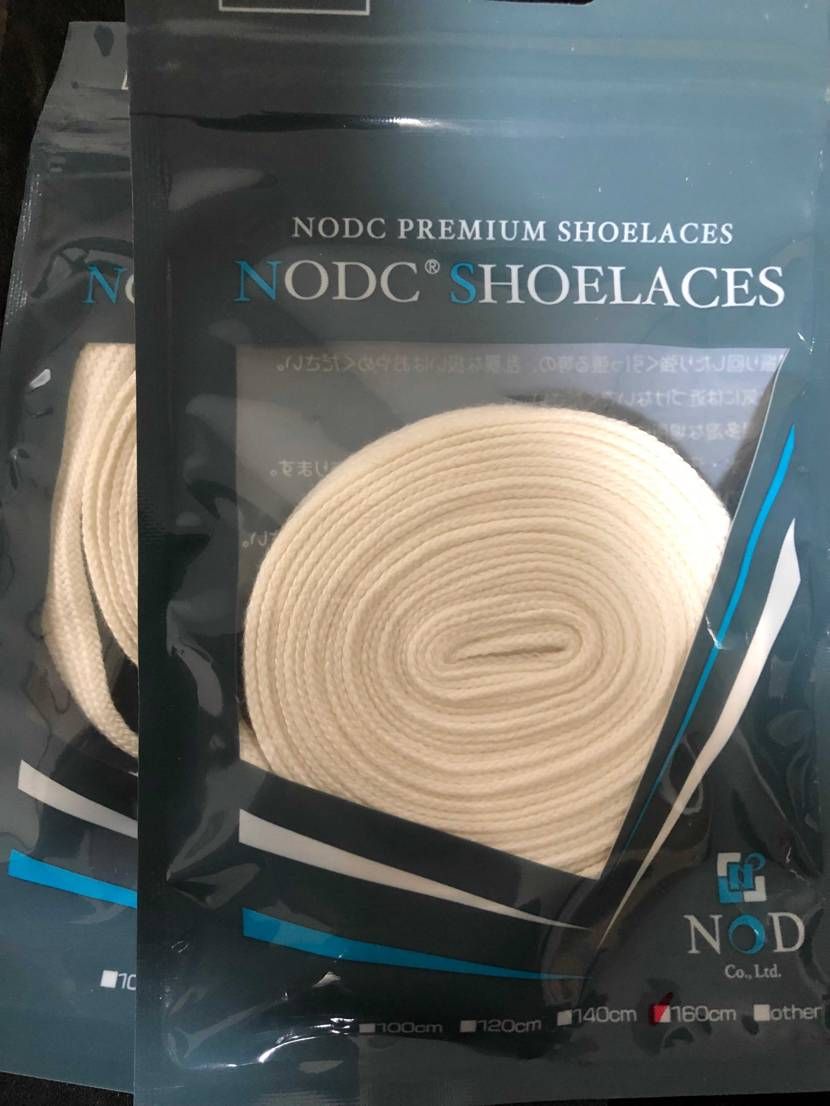 nodcのシューレースへ変えてみました😊
とりあえず、スーパースターを