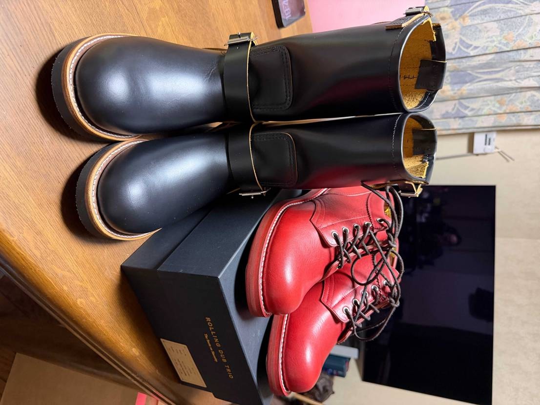 昨日はエキサイティングな１日で…笑

最近スニーカーを卒業してレザーブーツ🥾