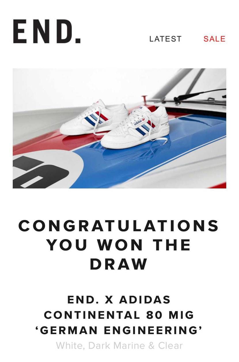 END.当選しました。クリームカラーの方が人気なのか🤔