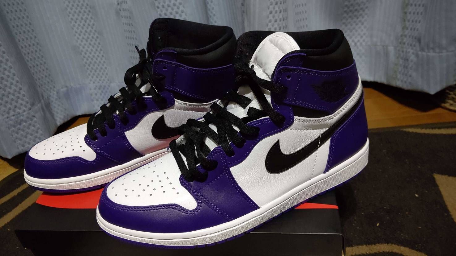 格好いいわ買って間違いない1足
AJ1 high コートパープル(2020)