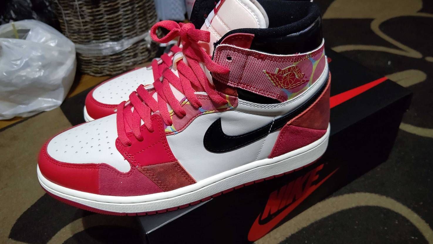 とりあえず赤紐で