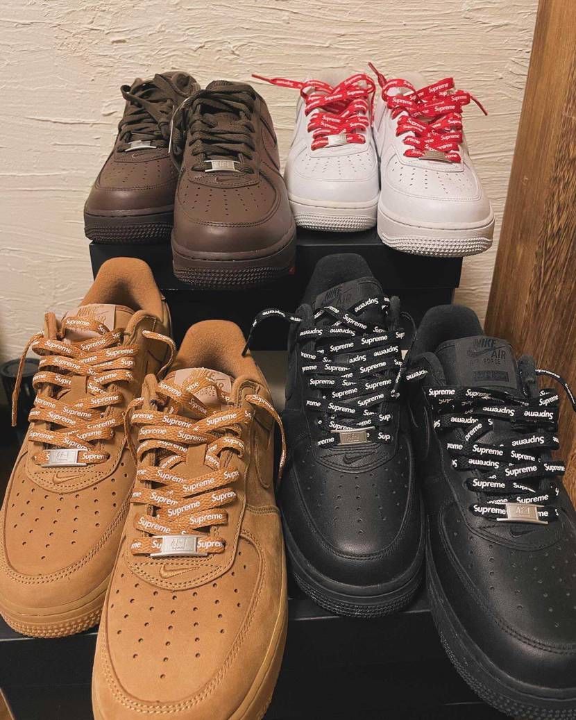 Supreme × Nike Air Force 1 Low