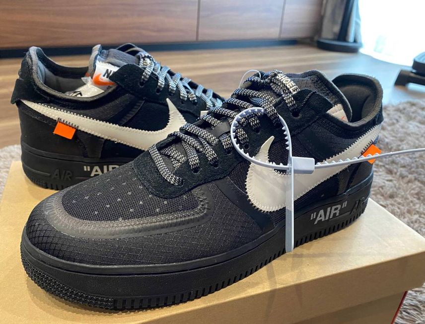 Off-White×Nike Air Force 1 Low
Black