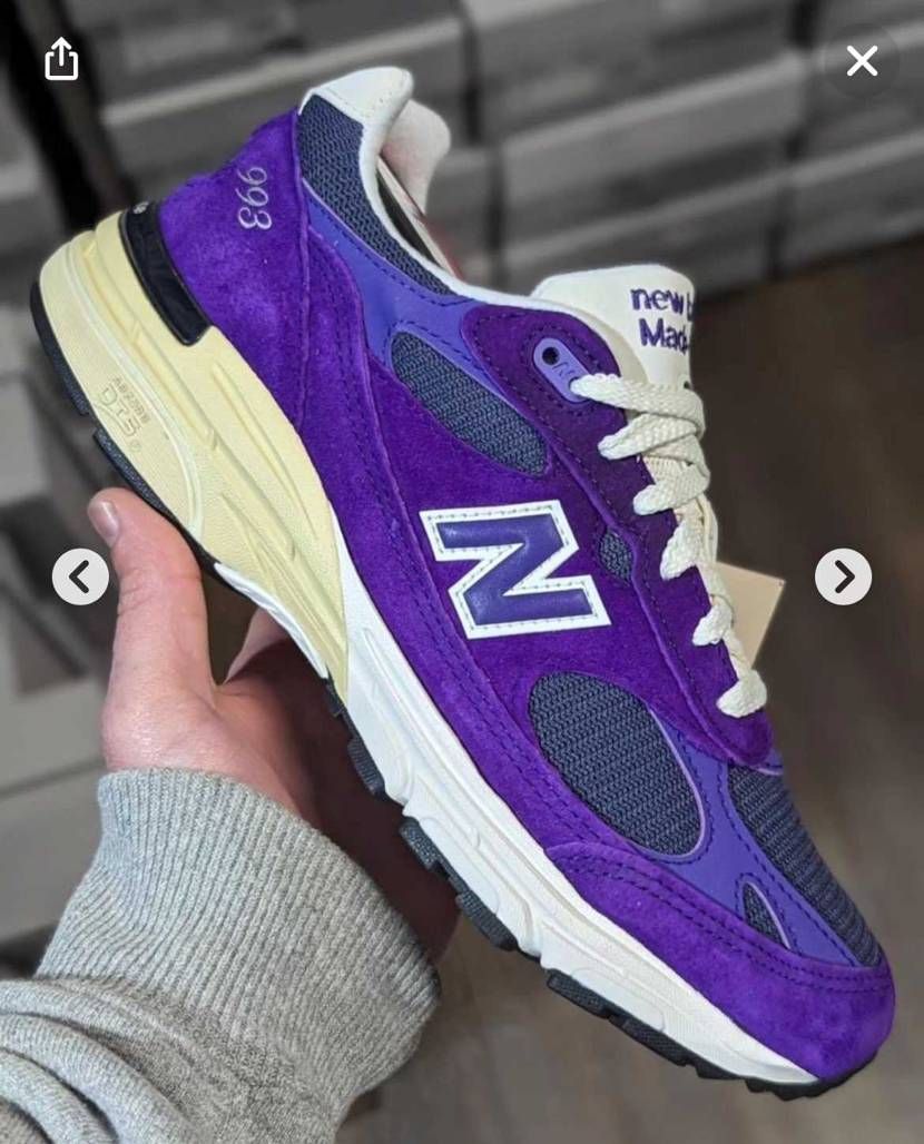 少し前のスニーカーなのですが、ニューバランス993インターステラーはインラインな