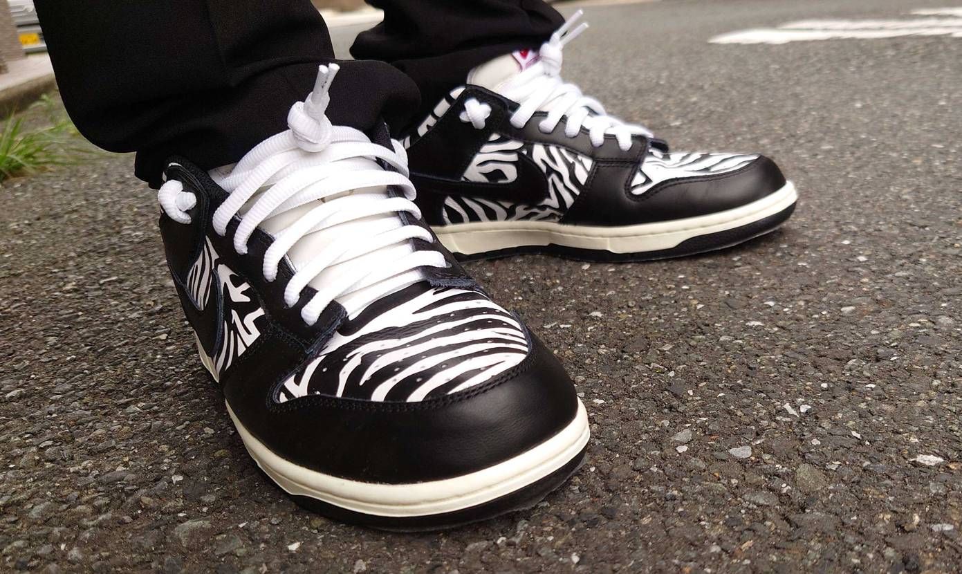 こんにちは😃
今日は少し前に手に入れた🦓👟です