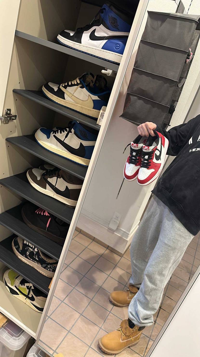 今日Chicago届きました‼️
まじでカッコよすぎる😎
履き潰します👍