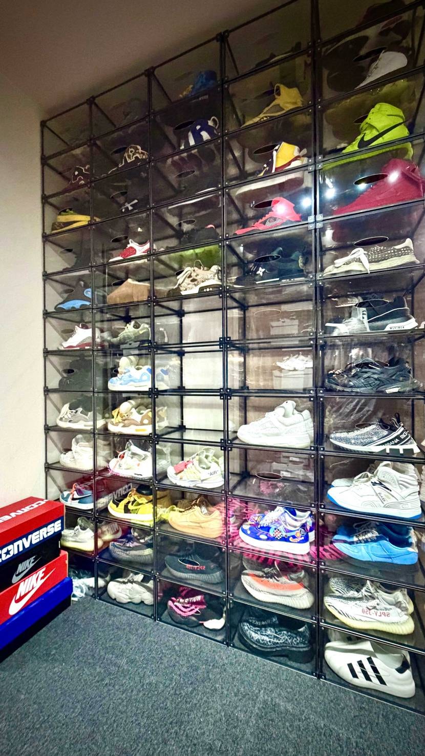 壁いっぱいになりましたw

でも最近
SNKRSもatmosもまったく抽選