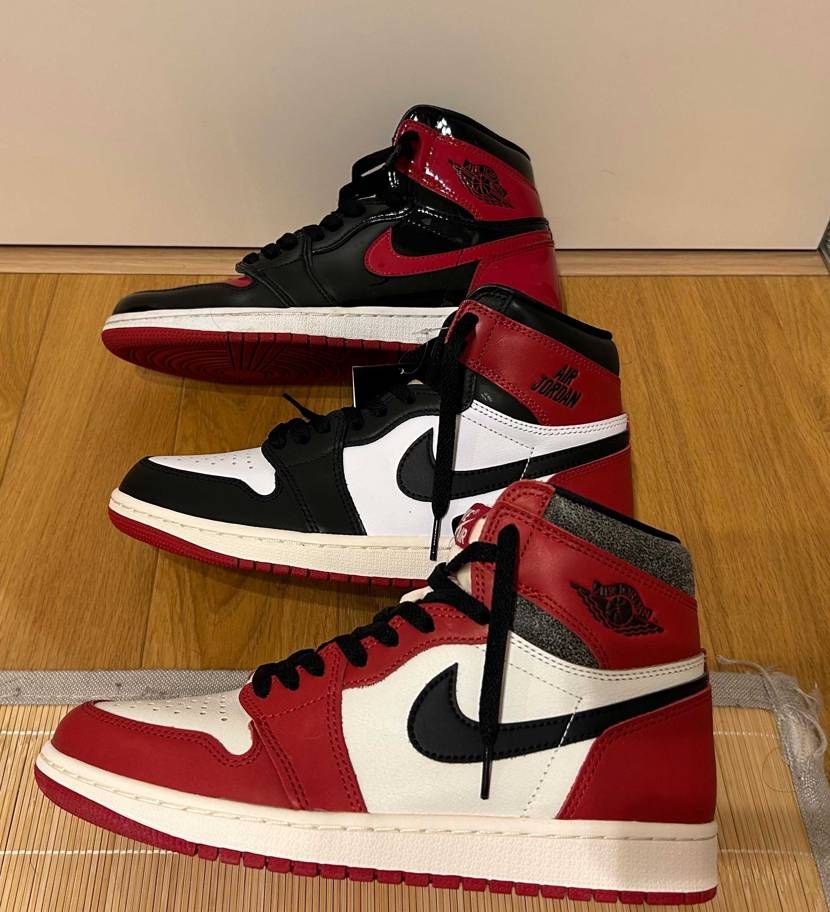 BRED
BLACK TOE
CHICAGO
が揃ったわけですが
なんだ