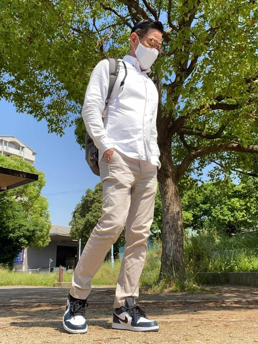 夏日🌞
エアジョーダン1 ロー "ダークティールで出勤👟