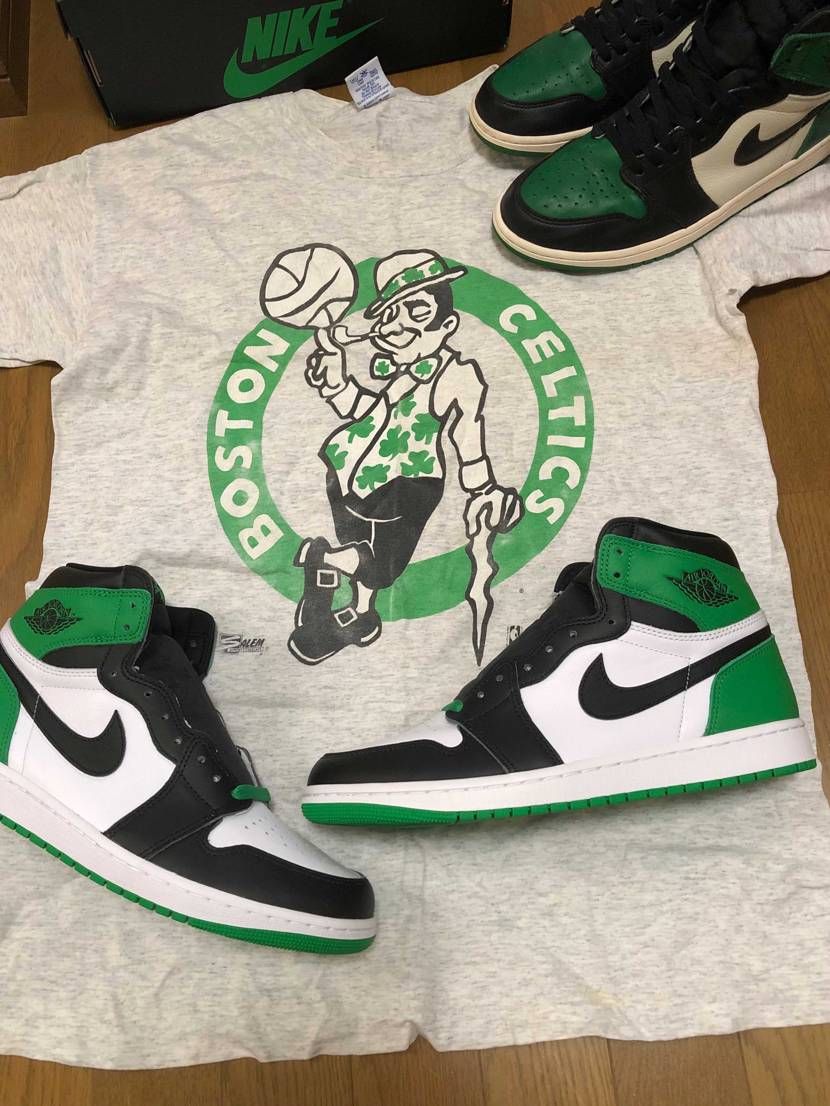 35年くらい前に買ったTシャツ
ラリーバードの3ポイントコンテスト見て感動して