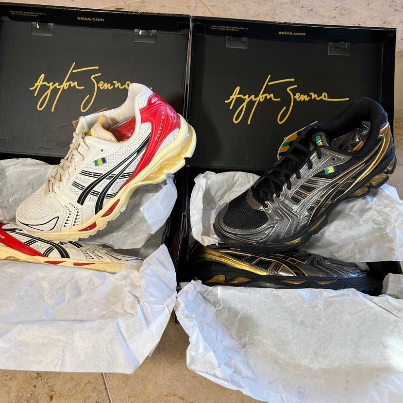 アイルトンセナ ASICS GEL-KAYANO14 コンプ‼️🎉