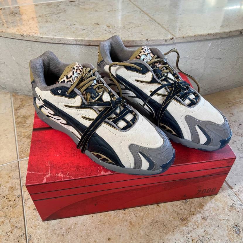 ビックバブルに興味ないのでプーマ A$AP Rocky  インヘイル "Leop