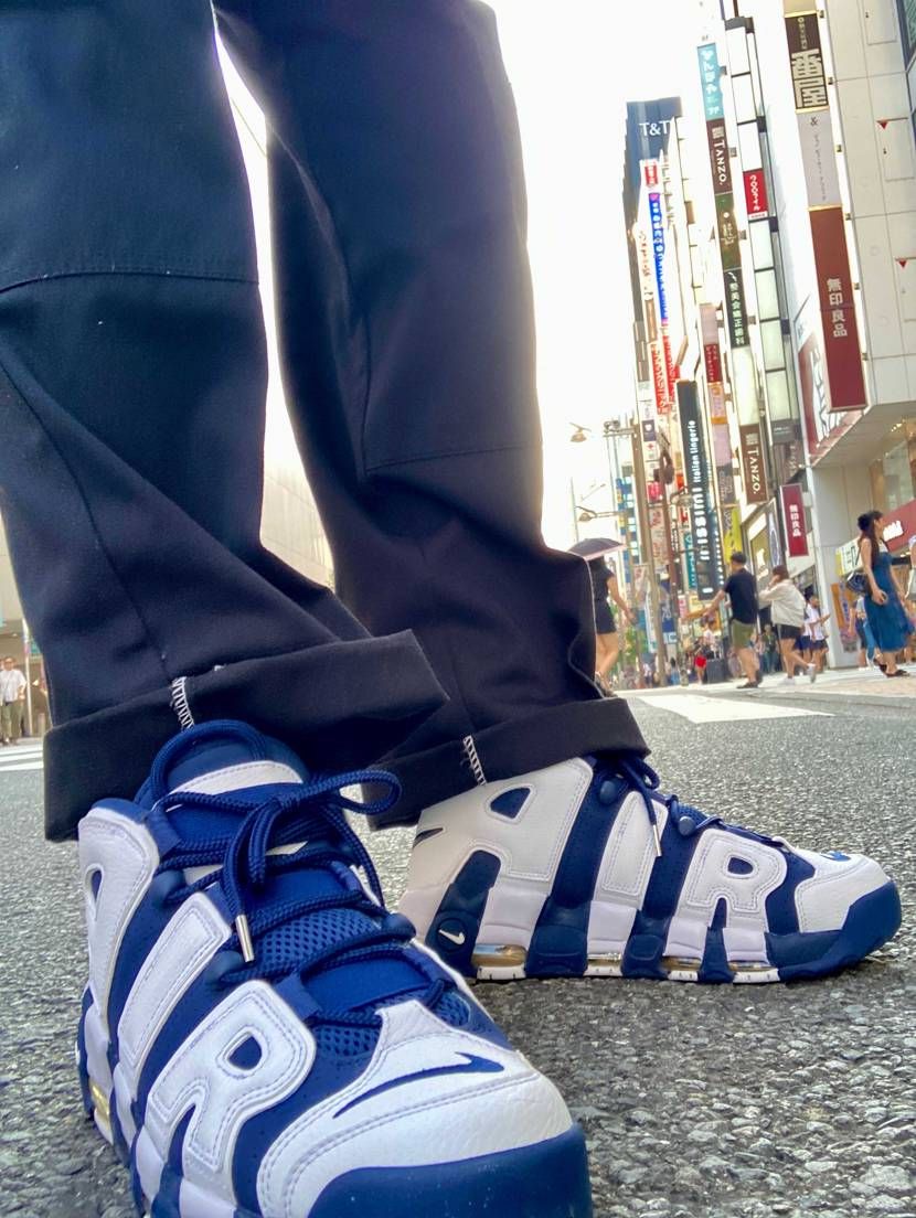 シューレースはkixsixのベーシックロープレースのネイビーに交換
#モアテン